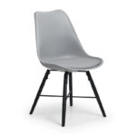 Kari Dining Chair - Grey & Black