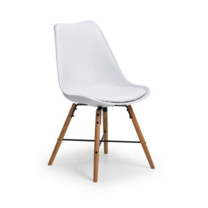 Kari Dining Chair - White & Oak