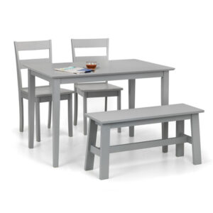 Kobe 4 Seater Dining Set (Bench & 2 Chairs)
