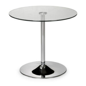Kudos Glass Pedestal Table