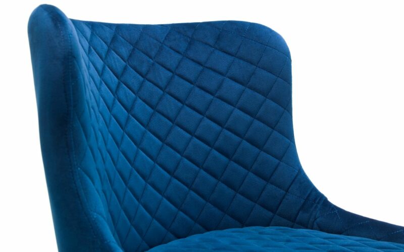 Luxe Bar Stool - Blue - Image 3