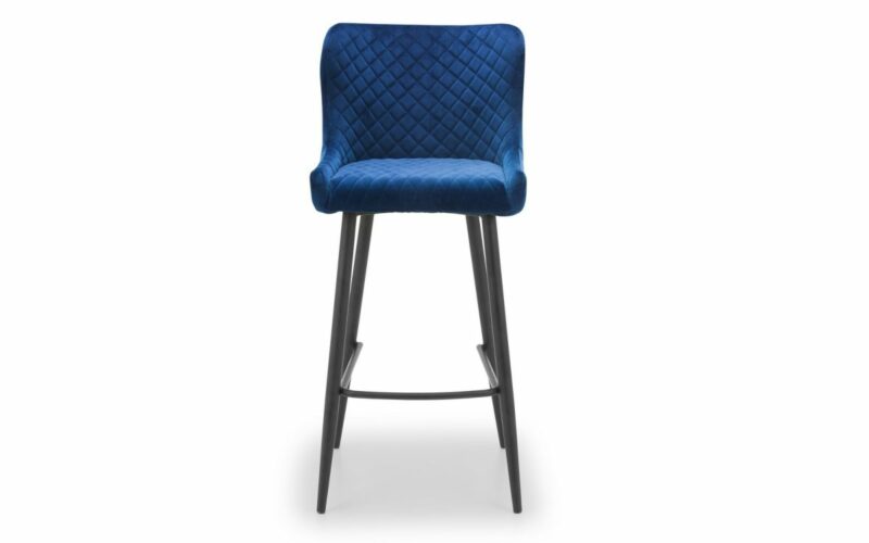 Luxe Bar Stool - Blue - Image 2