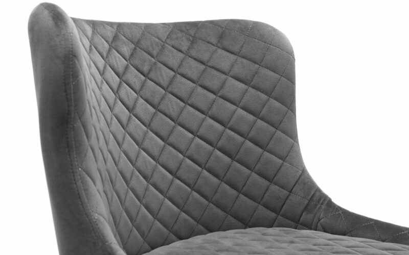 Luxe Bar Stool - Grey - Image 3
