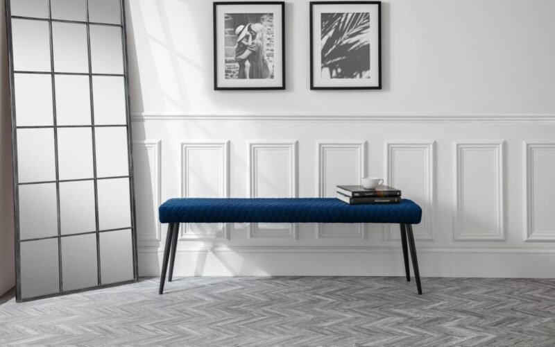 Luxe Low Bench - Blue - Image 4