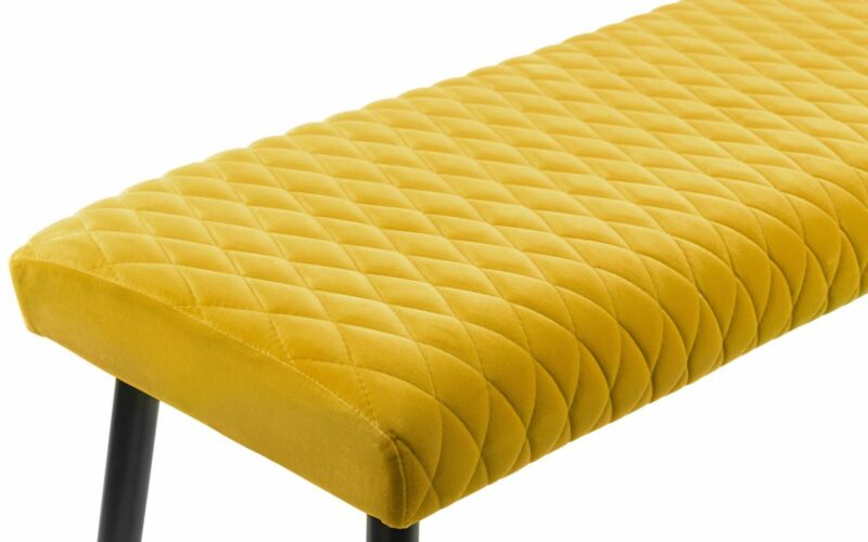 Luxe Low Bench - Mustard - Image 3