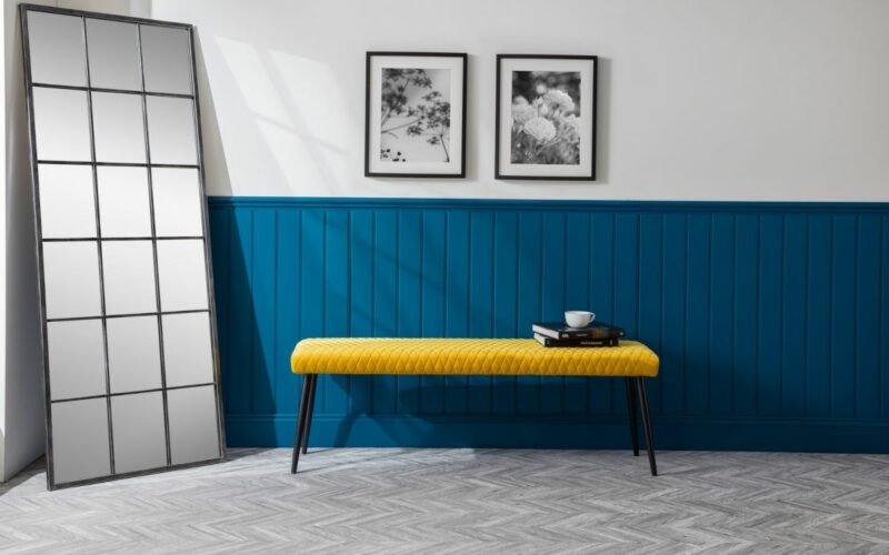 Luxe Low Bench - Mustard - Image 4