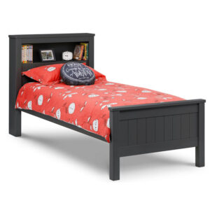 Maine Bookcase Bed - Anthracite