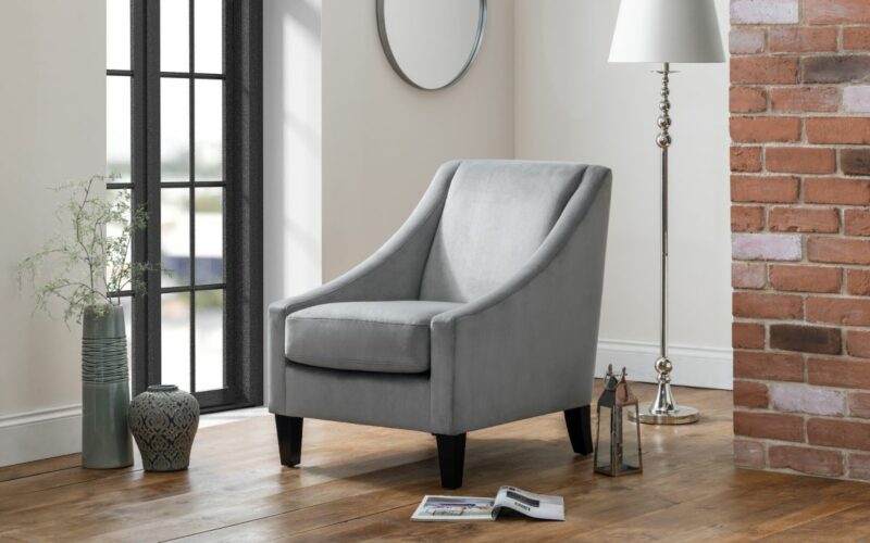 Maison Velvet Chair - Slate Velvet (JB) - Image 2