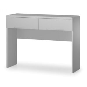 Manhattan Dressing Table with 2 Drawers - Grey