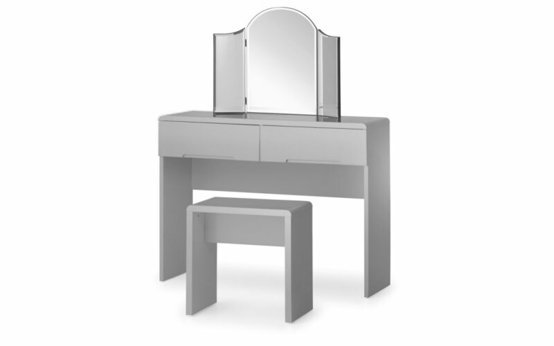 Manhattan Dressing Stool - Grey - Image 2
