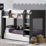 Mars Bunk & Underbed - Charcoal & White