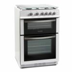 Montpellier MDG600LW - 60cm Double Cavity Gas Cooker - White