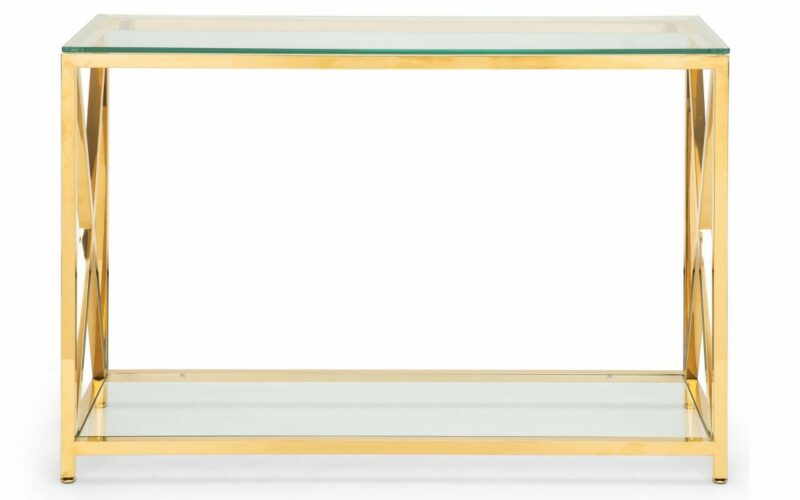 Miami Console Table - Gold - Image 3
