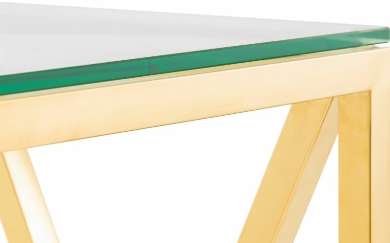 Miami Console Table - Gold - Image 2