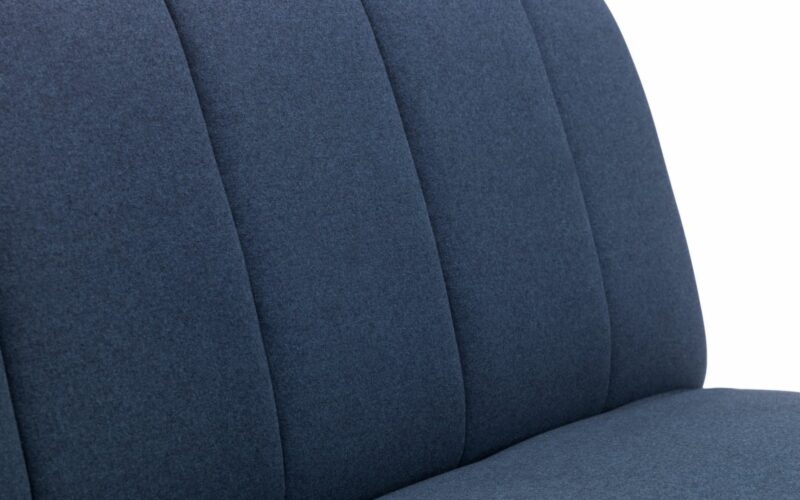 Miro Curved Back Sofabed - Blue - Image 3