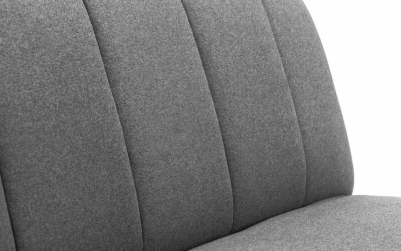 Miro Curved Back Sofabed - Grey - Image 3