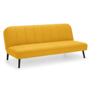 Miro Curved Back Sofabed - Mustard