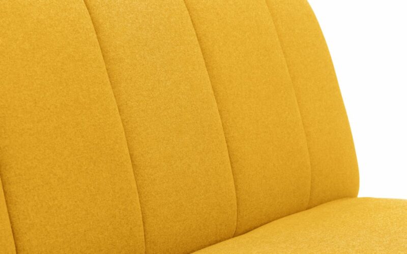 Miro Curved Back Sofabed - Mustard - Image 4