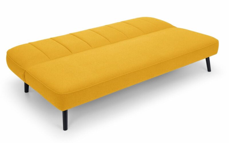 Miro Curved Back Sofabed - Mustard - Image 3