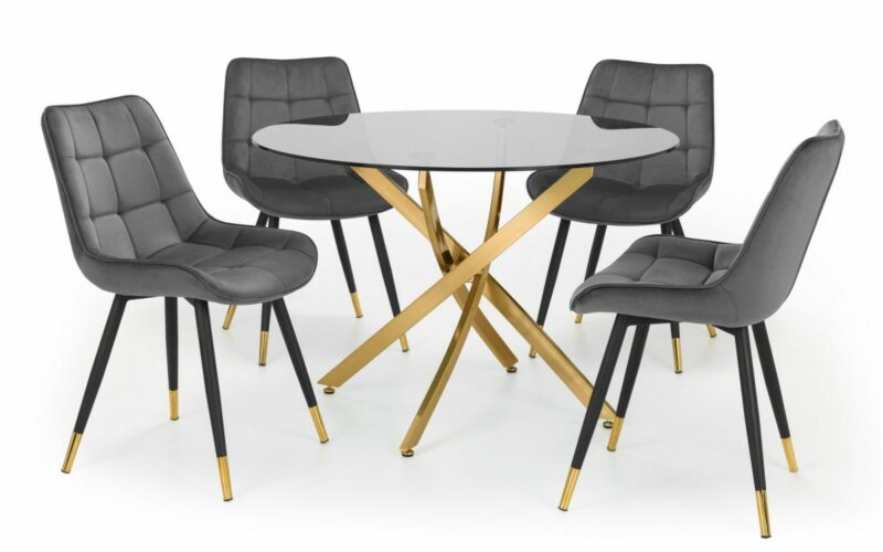 Hadid Dining Chair - Grey - Image 4