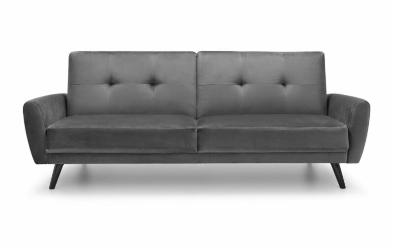 Monza Sofabed - Grey Velvet - Image 2