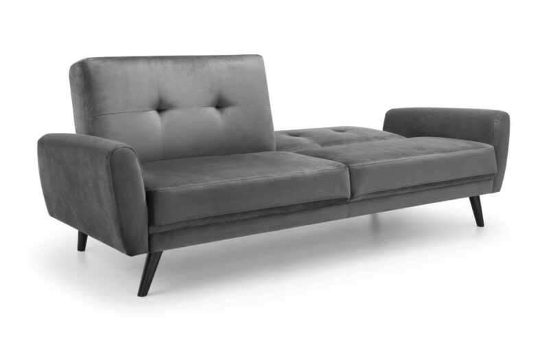 Monza Sofabed - Grey Velvet - Image 3