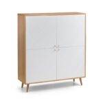 Moritz 4 Door Cabinet - Oak
