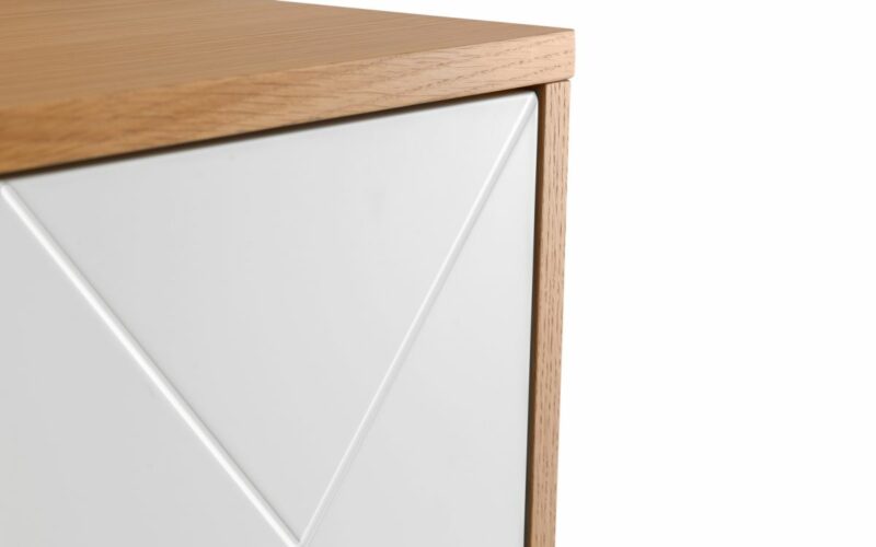 Moritz 4 Door Cabinet - Oak - Image 6