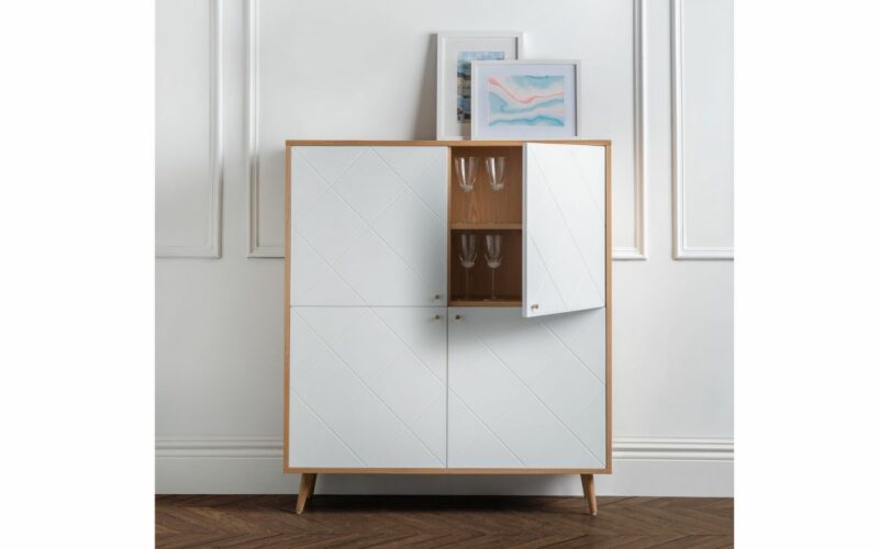 Moritz 4 Door Cabinet - Oak - Image 8