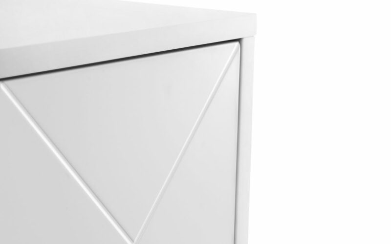 Moritz 4 Door Cabinet - White - Image 4