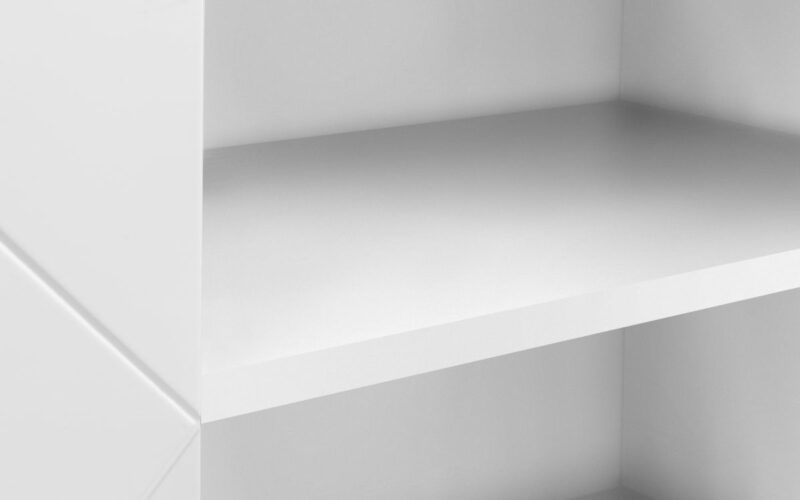 Moritz 4 Door Cabinet - White - Image 7