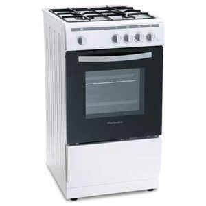 Montpellier MSG50W - 50cm Single Cavity Gas Cooker - White