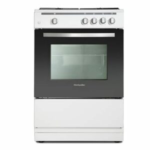 Montpellier MSG60W - 60cm Single Cavity Gas Cooker - White