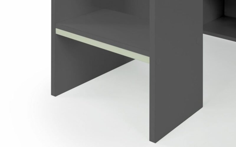 Nebula Gaming Bed with Desk - Anthracite - Image 3