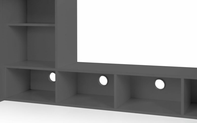 Nebula Gaming Bed with Desk - Anthracite - Image 2