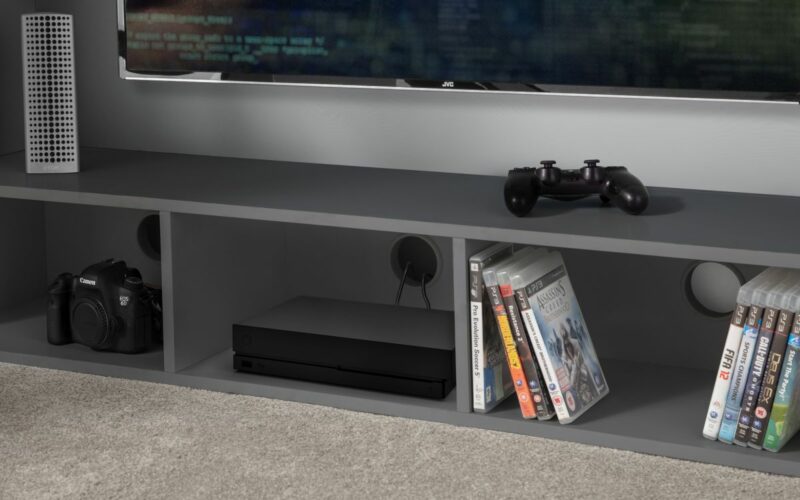Nebula Gaming Bed with Desk - Anthracite - Image 6