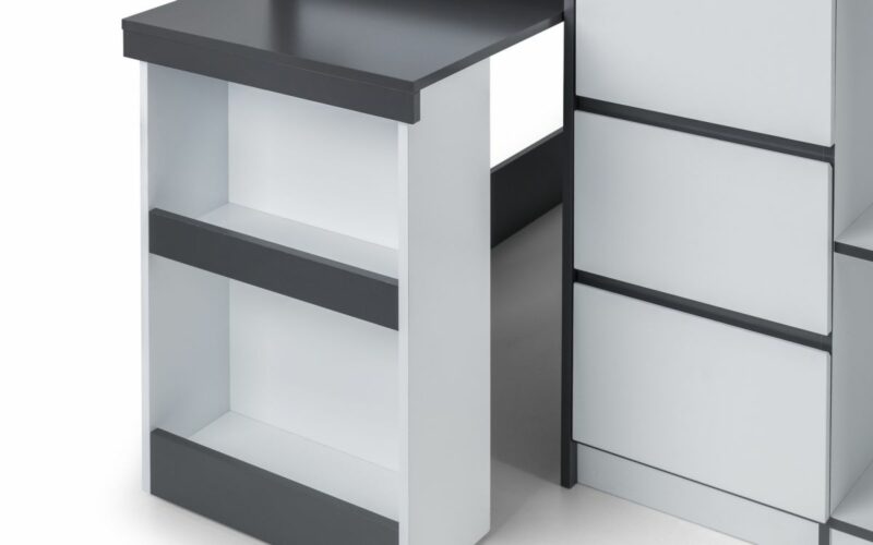 Saturn Midsleeper - White & Charcoal Grey Effect - Image 3