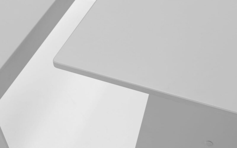 Newport 6 Seater Corner Dining Set - Dove Grey - Image 5