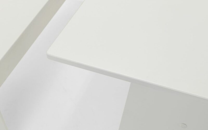 Newport 6 Seater Corner Dining Set - Surf White - Image 4