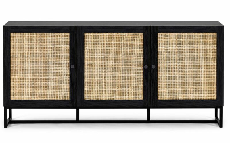 Padstow Sideboard - Black - Image 2