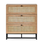 Padstow 3 Drawer Chest - Oak