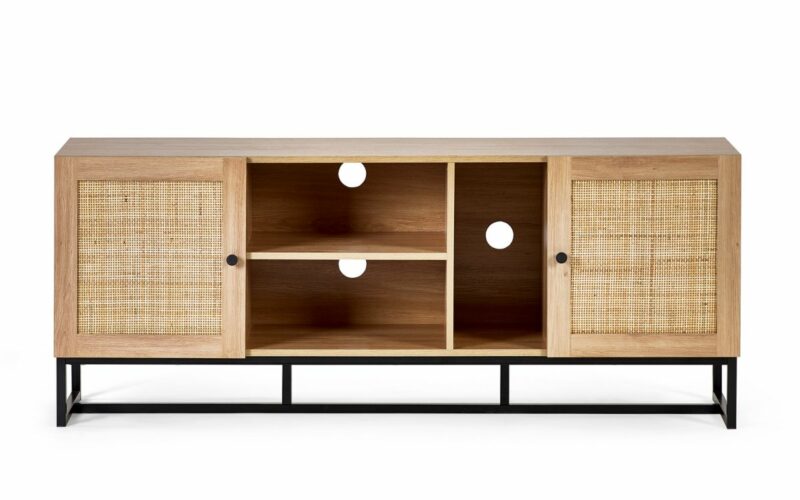 Padstow TV Unit - Oak - Image 2