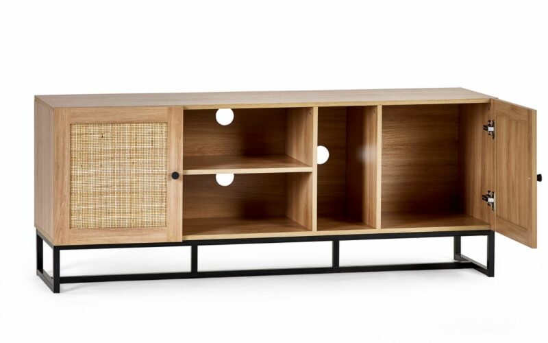 Padstow TV Unit - Oak - Image 3