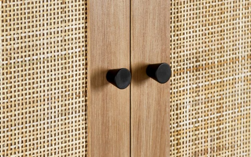 Padstow Wardrobe - Oak - Image 4