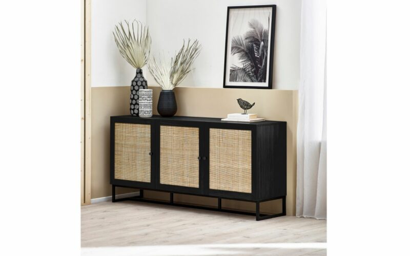 Padstow Sideboard - Black - Image 4