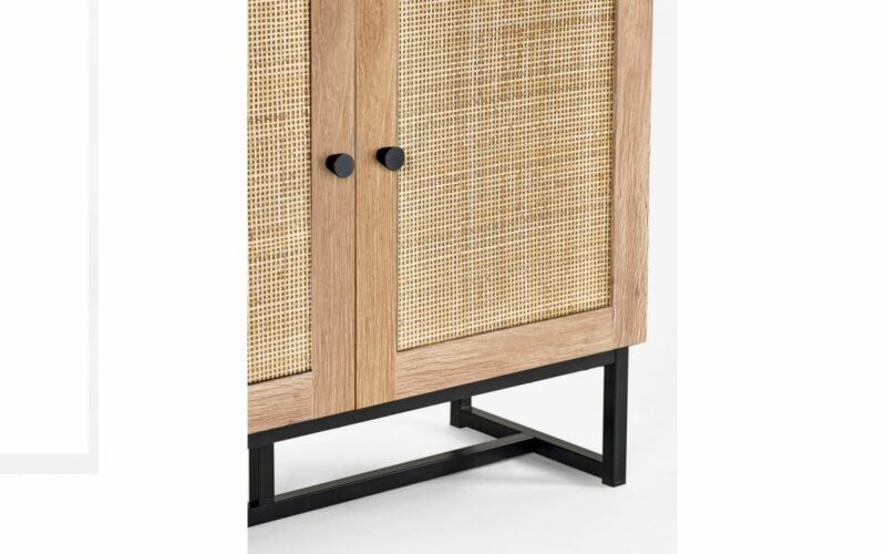 Padstow Tall Bookcase - Oak - Image 4