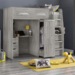 Pegasus Highsleeper - Grey Oak (JB)