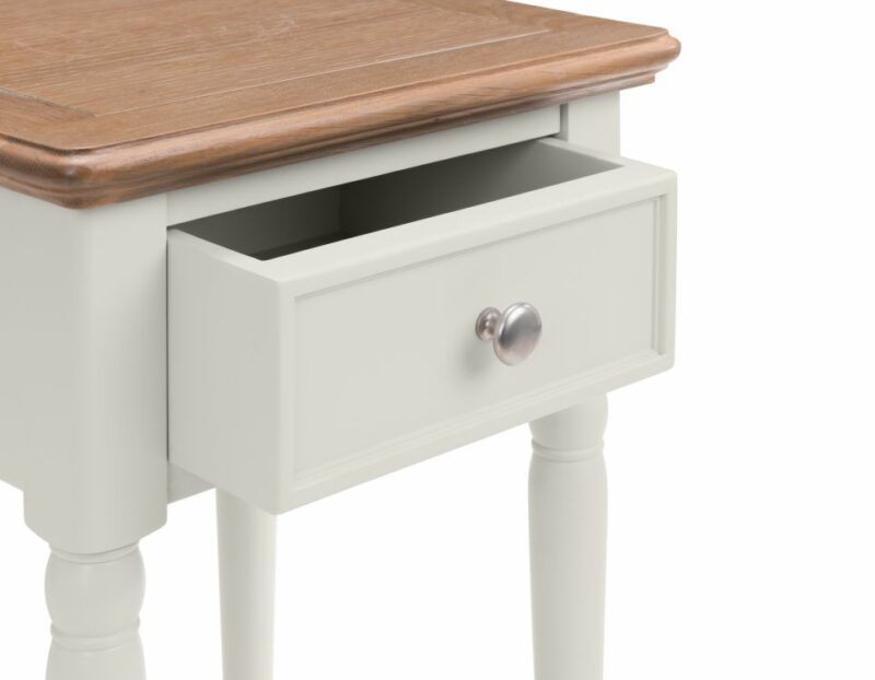 Provence 1 Drawer Lamp Table - Image 5