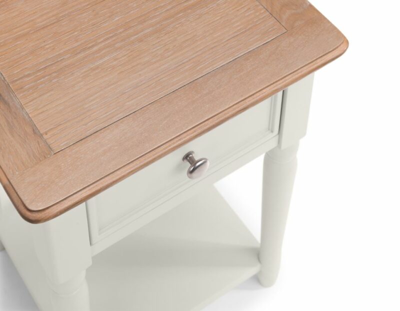 Provence 1 Drawer Lamp Table - Image 6