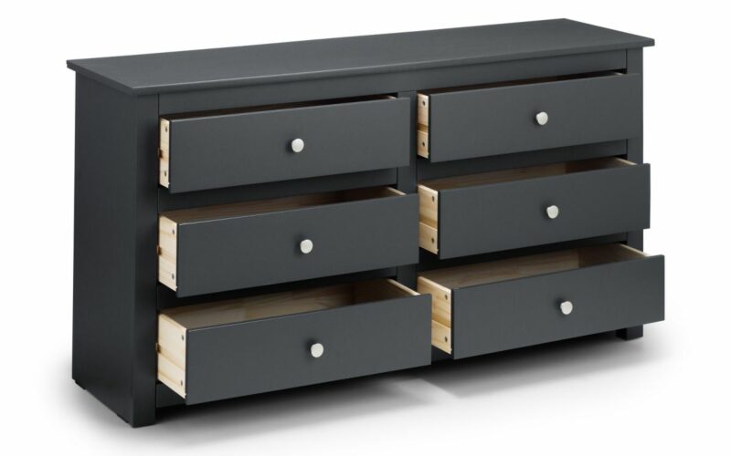 Radley 6 Drawer Chest - Anthracite - Image 3